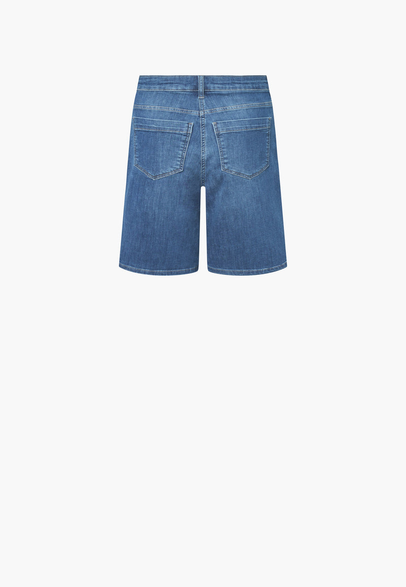 Carol Loose Shorts - Washed Blue Denim