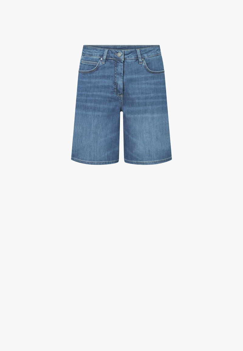 Carol Loose Shorts - Washed Blue Denim