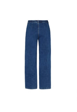 Donna Loose - Medium Length - Blue Denim