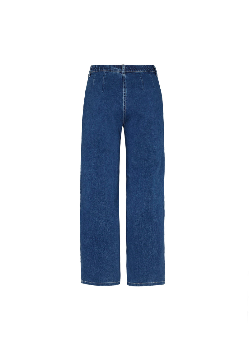 Donna Loose - Medium Length - Blue Denim