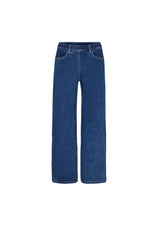 Donna Loose - Medium Length - Blue Denim