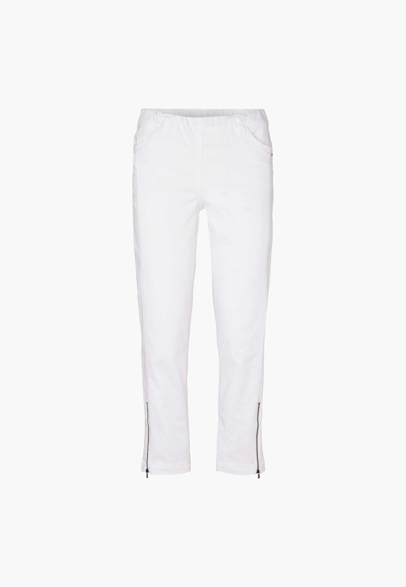 Piper Regular Cropped - White