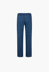 Thea Straight - Medium Length - Blue Denim