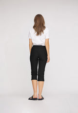 Taylor Regular Capri Medium Length - Black